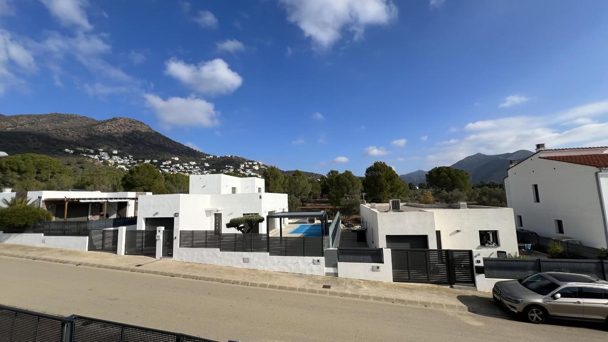 Casa Moderna Roses Con Piscina Y Jardin Mas Bosca, Roses Villa Palau Saverdera Buitenkant foto