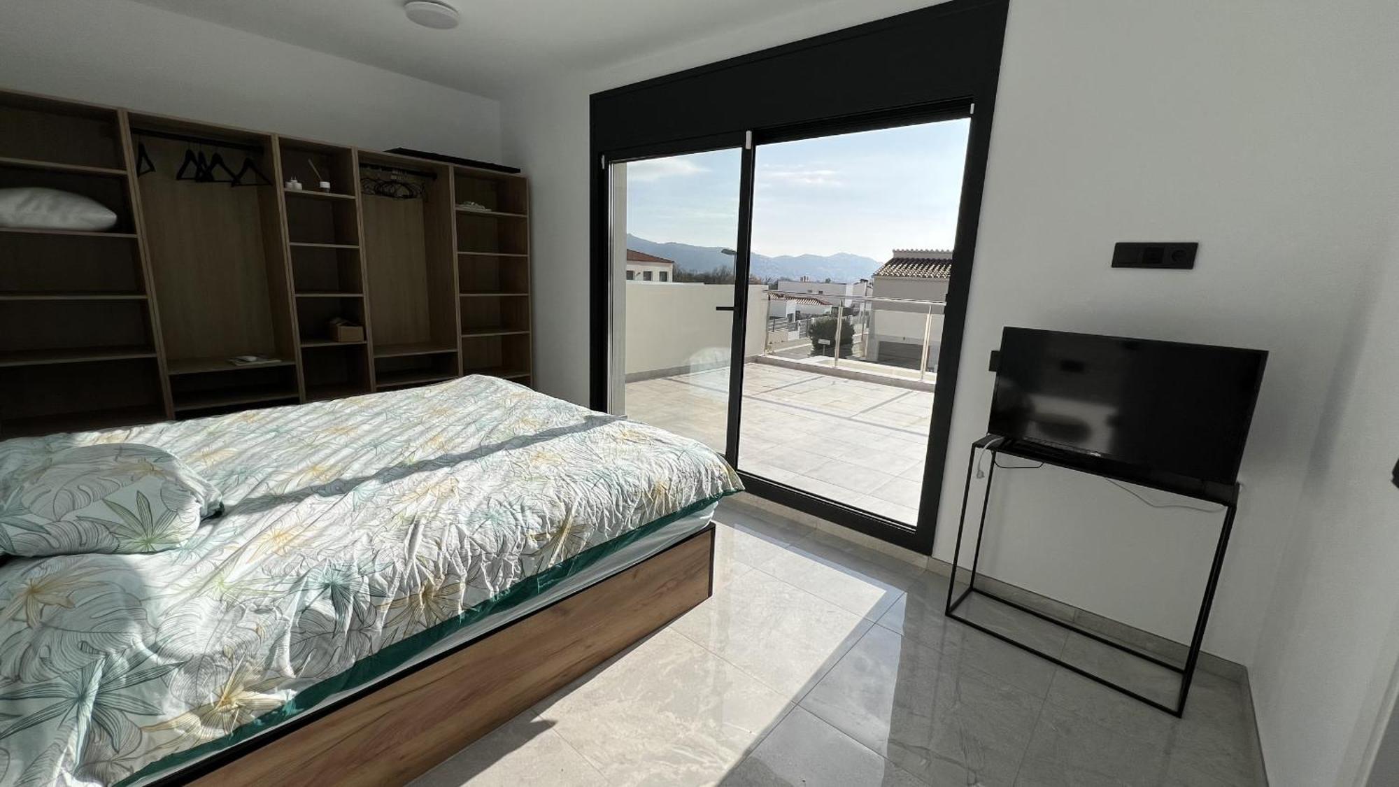 Casa Moderna Roses Con Piscina Y Jardin Mas Bosca, Roses Villa Palau Saverdera Buitenkant foto